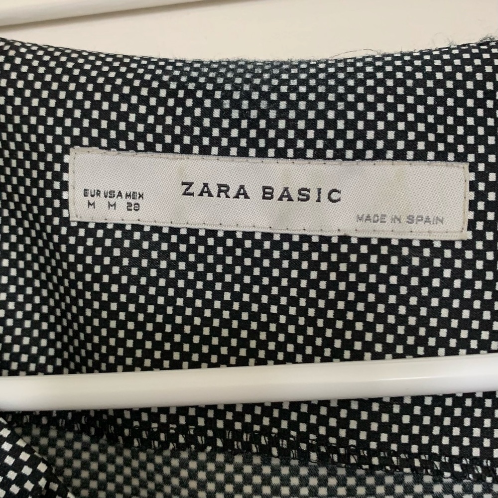 Zara French Girl Satiny Shift Dress - Picture 3 of 4